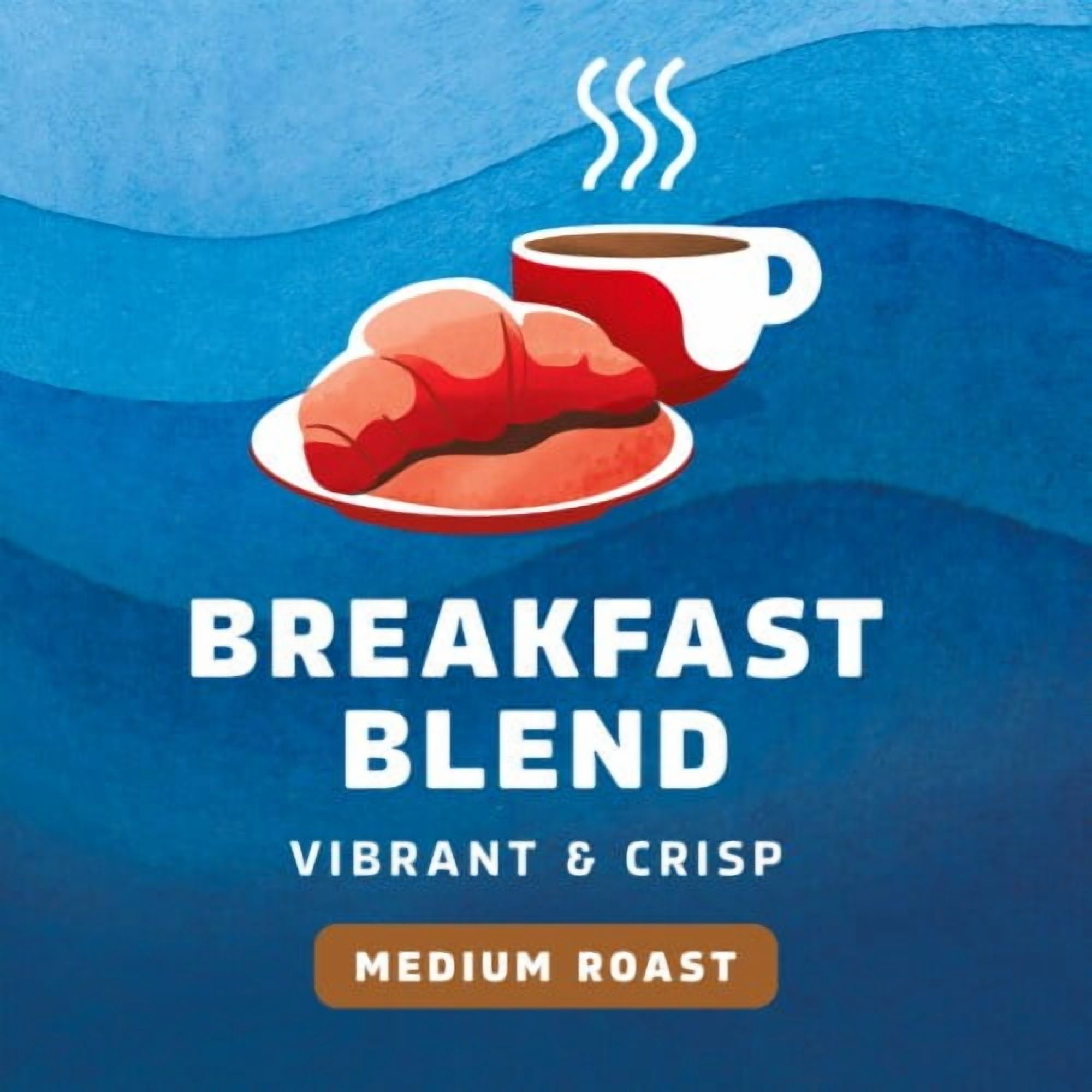 Pack of 2 - Seattle's Best Coffee Breakfast Blend Medium Roast Ground Coffee 12 oz Packaging May Vary