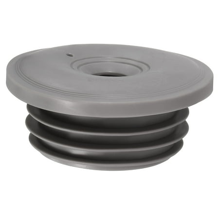 Drain Pipe Seal Ring, Anti-Odor Floor Drain Plug Sewer Pipe Seal Ring for 60-65mm Drainage Pipes, Grey