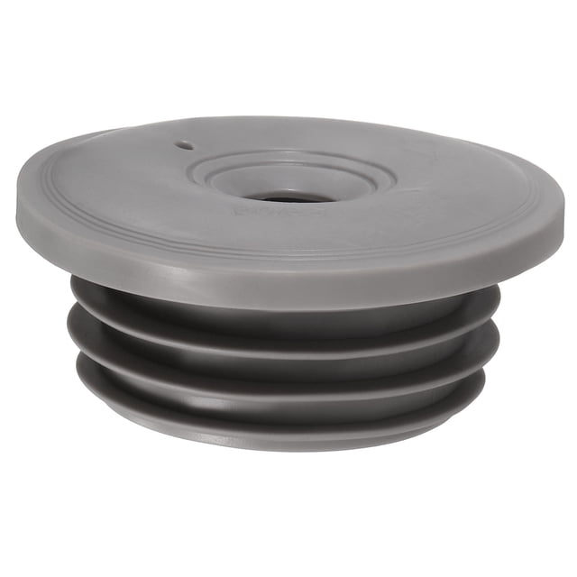 Anillo de sellado para tubería de desagüe, tapón de desagüe anti-olor para tuberías de desagüe de 60-65 mm, gris