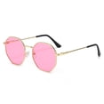 thumbnail image 2 of Wutalume Advanced Unisex Retro Sunglasses, Large Frame Flat Mirror Lens, Classic Oversized UV Protection Sun Glasses for Men and Women, Daily Fashion Outdoor Wear,F, 2 of 6