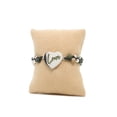 thumbnail image 2 of Pulsera Glowa de plata corazón y flecha. Yuanfen Verde GLOWA Pulsera, 2 of 7