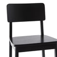 thumbnail image 4 of Pemberly Row 2-Piece Minimalist Solid Wood Counter Stool - Set of 2 - Black, 4 of 15