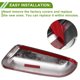 thumbnail image 4 of Reemplazo de tapa de cubierta de espejo Unique Bargains para Ford F150 2009-2014 (NO SE AJUSTA A ESPEJOS DE REMOLQUE) Cubierta de guardia de espejo 1 juego, 4 of 7