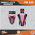 thumbnail image 2 of Kalair GFX Graphics Kit for Yamaha TT-R230 (2005-2023) Night-city Series, 2 of 5
