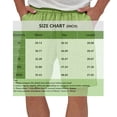 thumbnail image 2 of Domuza Linen Shorts for Men Casual Elastic Drawstring Beach Golf Shorts Lightweight Breathable Comfort Golf Pants with Pockets Black 3XL, 2 of 4