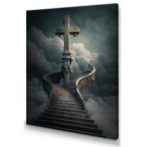Designart Stairs To Heaven IV Canvas Wall Art