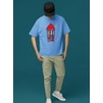 thumbnail image 2 of Classic Cup Design - Retro ICEE 'Coldest Drink In Town' Graphic Men's T-shirt, 2 of 4