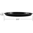 thumbnail image 4 of Ramddy Black Round Serving Trays, Set Of 4, 4 of 10
