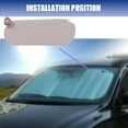 thumbnail image 6 of Sun Visor With Lights Fit For Chevrolet GMC 2003-2015, Car Visor Driver Side Sun Visor, Sun Visor For Car, OEM: 84054695-gray-left and right, 6 of 6