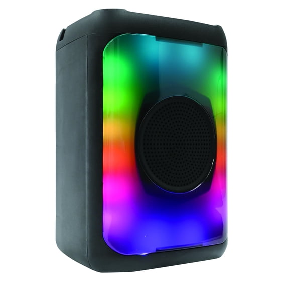 Lexibook iParty Portable Bluetooth Speaker, Mic & Colour Lights, Kids