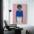 thumbnail image 3 of Amy Sherald-Light Is Easy to Love (2017) Wall Art Picture Painting Poster Canvas Print Posters Artworks Bedroom Living Room Decor 24x36inch(60x90cm), 3 of 6