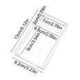 thumbnail image 3 of Naittoop 30ct Clear Graded Card Slab & Holder – UV Resistant Acrylic Hard Case with Label Area for Baseball Sports TCG & Game Cards – Protects Sorts Stores, 3 of 7