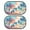 Coconut Tree, variant on Yuyamidu Starfish Baby Car Sun Shade for Side Window Shell Car Window Shades 2 Pack Beach Rear Sunshade for Car Window Sun Visor for Baby, Universal Fit