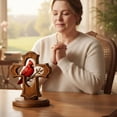 thumbnail image 6 of Wooden Cardinal Cross Ornament, Memorial Sympathy Gift with Crimson Bird & Olive Branch, Christian Remembrance Keepsake for Home Office Decor, 6 of 6