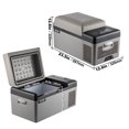 thumbnail image 6 of VEVOR Portable Refrigerator 21 Quart(20 Liter),12 Volt Refrigerator App Control(-4℉~68℉),Car Refrigerator Electric Compressor Cooler with 12/24v DC & 110-240v AC, 6 of 10