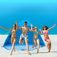 thumbnail image 6 of iCorer Extra Large Pop Up 3-Person Beach Tent, Light Blue, 6 of 7