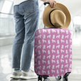 thumbnail image 2 of Cute Cartoon Poodle Dogs Luggage Cover Fashion Suitcase Cover Baggage Covers Fit 25-28 Inch Luggage (Go Travel), 2 of 5