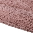 thumbnail image 5 of Better Trends 20" x 20" U-Shape Toilet Rug, 100% Cotton Tufted Bathroom Rug, Contour Mat, Water Absorbent, Reversible, Machine Wash (Pink) Lux Collection, 5 of 6