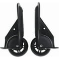 thumbnail image 3 of 1 Pair 70mm Luggage Corner Directional Wheels, Replacement for Suitcase Bags, 3 of 6