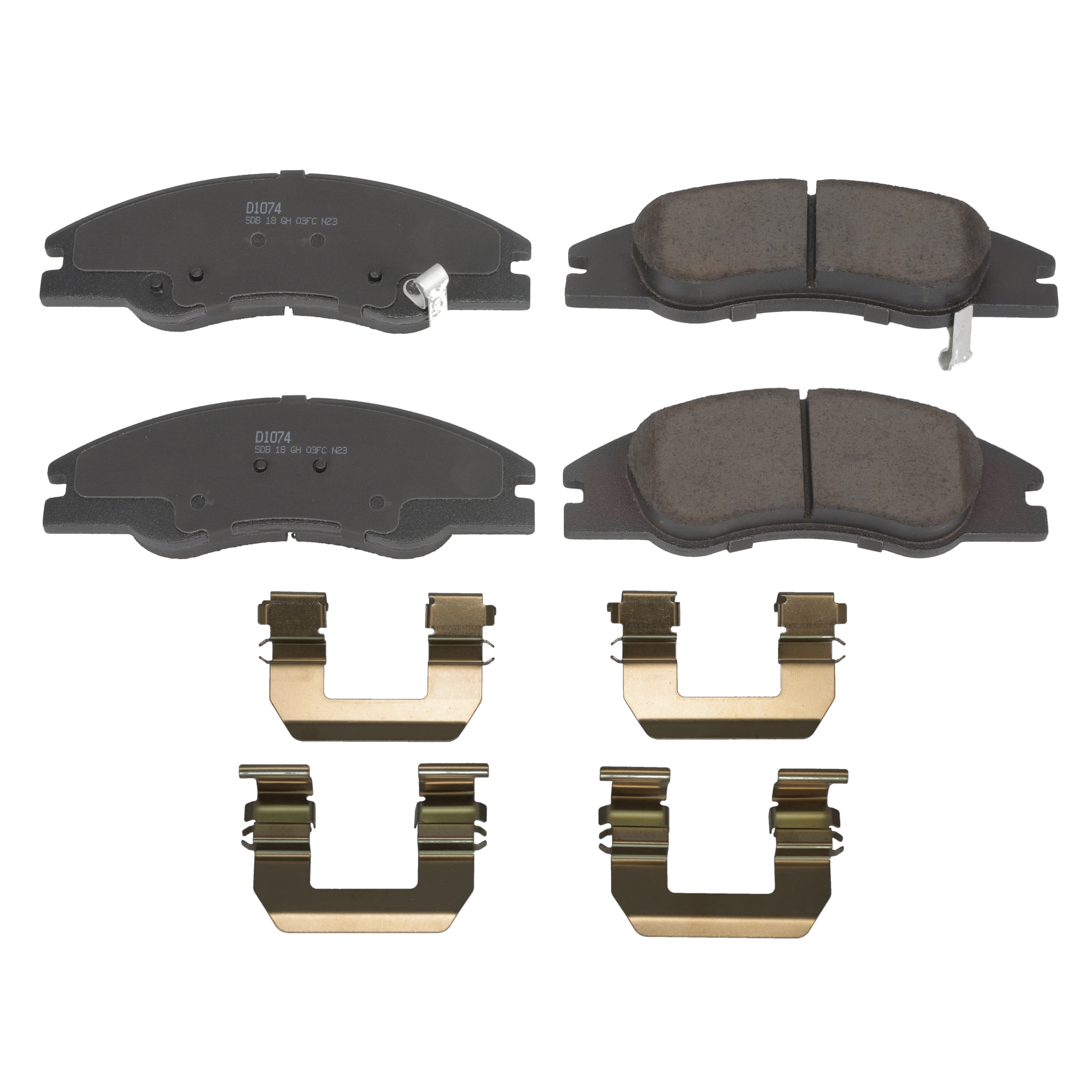 Winstop Brake Pad Set, Front WS.1074.0.C, Kia Spectra 2009-2004