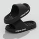 thumbnail image 2 of Bebealy-zapatillas de baño con letras para mujer, zapatos de ducha de casa, toboganes de playa de EVA, zapatillas de nube suaves a la moda, sandalias de verano 2024, 2 of 7