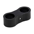 thumbnail image 3 of BUYISI 8Pcs Hose Separator Clamp Fitting Connector 4An 6An Oil Fuel Hose Line Black New, 3 of 9
