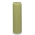 thumbnail image 1 of Zest Candle Pillar Candle, 3 by 3-Inch, Sage Green, 1 of 4