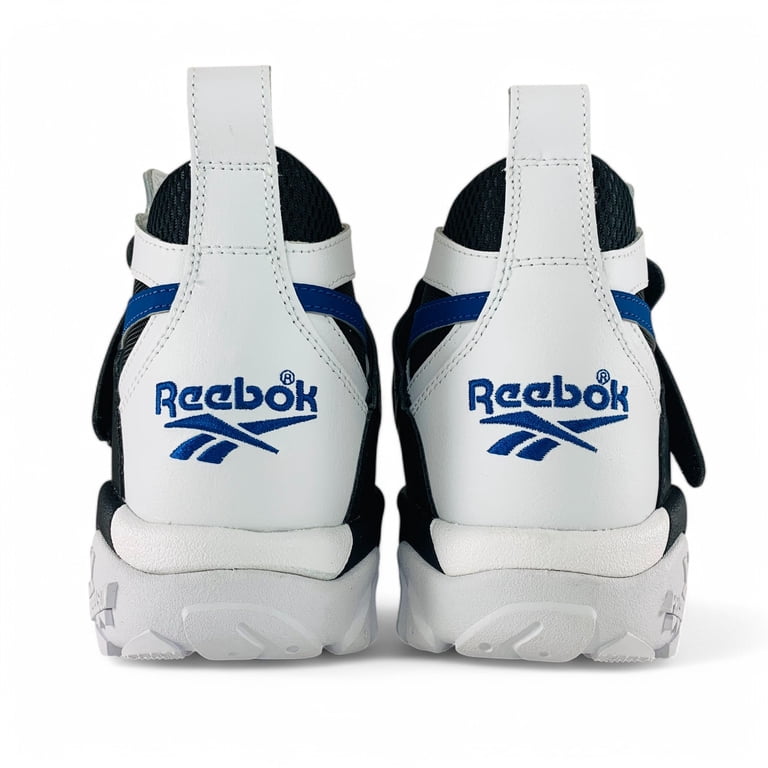 Reebok Preseason 94 Mid White Blue Black Men display picture 2