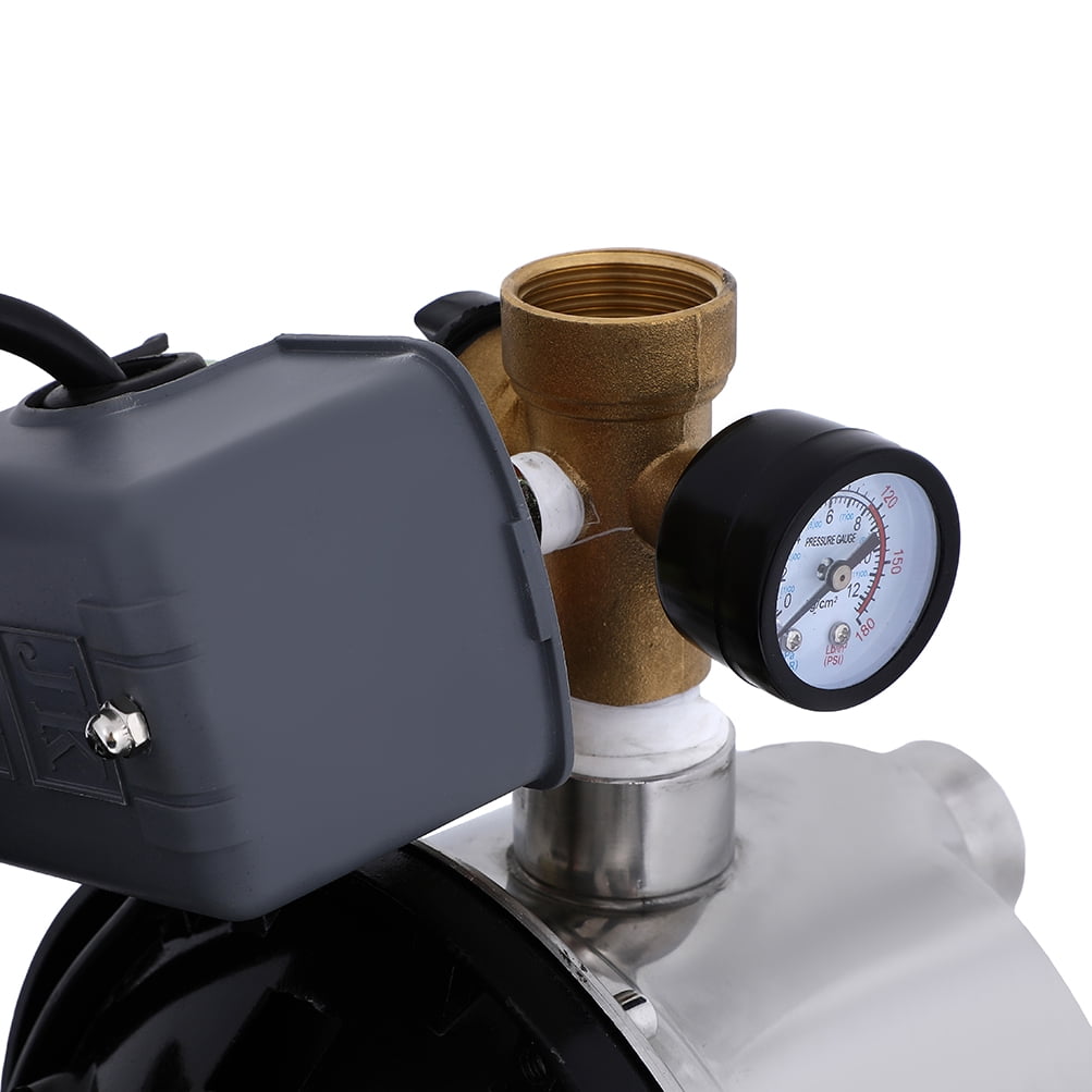 CCIYU Shallow Well Pump 1.5 HP 147 ft Booster Pump for Garden Home Water Transport Pump With Booster System and Pressure Tank