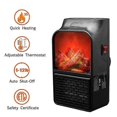 thumbnail image 3 of 900w Portable Small Plug In Flame Space Heater, Electric Ptc Ceramic Fan Heater With Remote Control, Fast Heating, Low Noise, Overheat ProtectionScvvd, 3 of 4