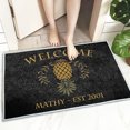 thumbnail image 1 of Alfombra de suelo de estilo americano estilo piña, alfombra de baño para cocina, alfombrilla antideslizante para el hogar, alfombrilla absorbente para puerta Wmkox1008yii hfskjfh1001, 1 of 3