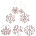 thumbnail image 3 of 36Pcs Glitter Craft Snowflakes Christmas Snowflake Decorations for Winter Christmas Tree, 3 of 7