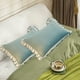 thumbnail image 4 of French Pillowcase Ruffle Designs Soft Brushed Fabric Suitable For Bedroom Envelope Closure Pillowcase, 4 of 6