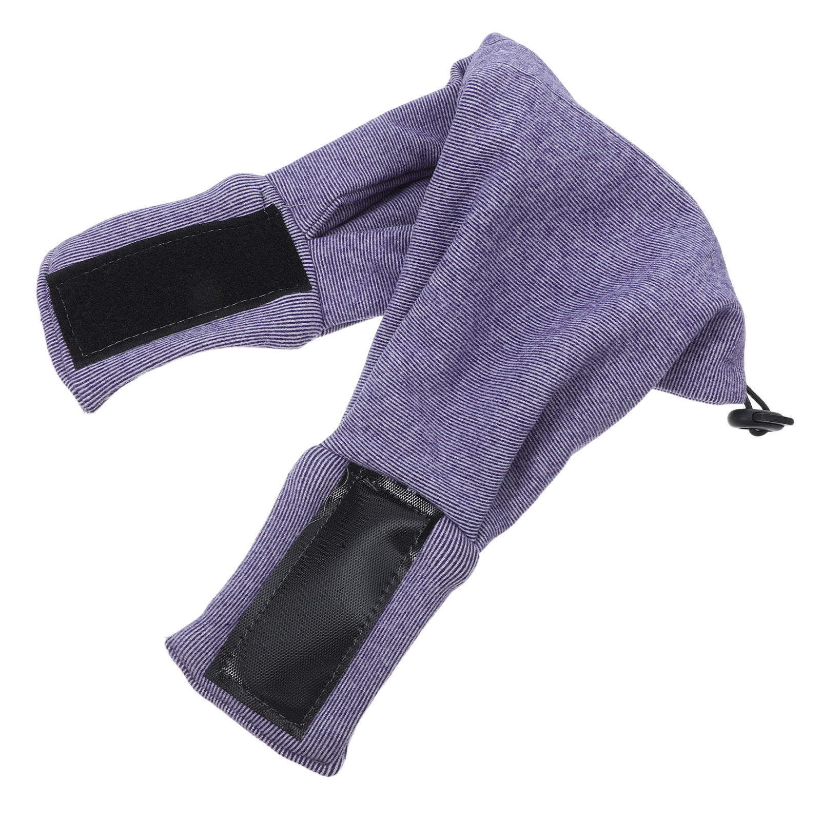 FONDOTIN Dog Noise Cancelling Earmuffs Violet Adjustable Fit Pet Ear Covers for Thunderstorm Comfort