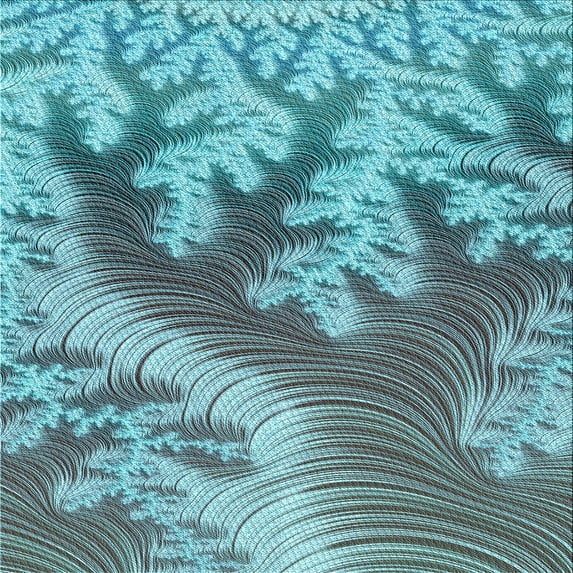 Ahgly Company Indoor Square Patterned Blue Diamond Blue Area Rugs, 4' Square