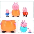 thumbnail image 4 of Familia de cerdos de dibujos animados, paquete de 6: Papá cerdo, Mamá cerdita, Abuela cerdita, Abuelo cerdo (6 piezas), 4 of 5