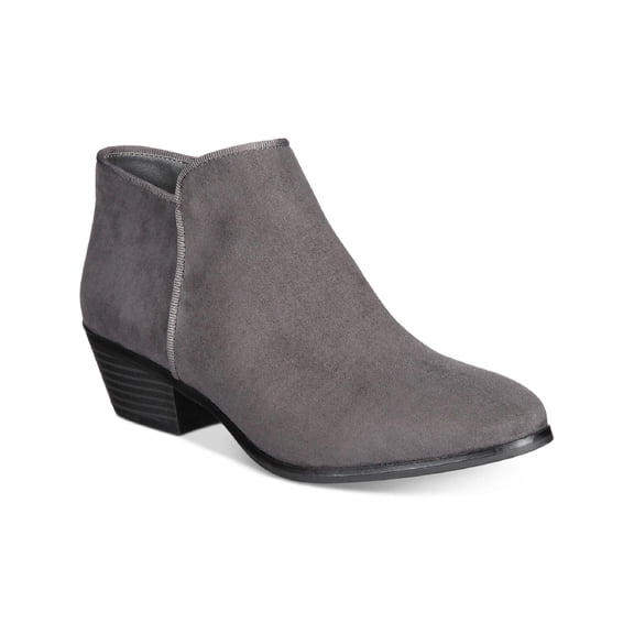 Style & Co. Womens Wileyy  Faux Suede Comfort Booties