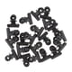 thumbnail image 2 of 20 Piezas Clips Cola de acero 75 mm Abrazaderas para carpetas de papel, 2 of 8