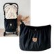 thumbnail image 5 of Bolso para Cochecito de Bebé Ticfox Minimalista Flexible Negro, 5 of 14