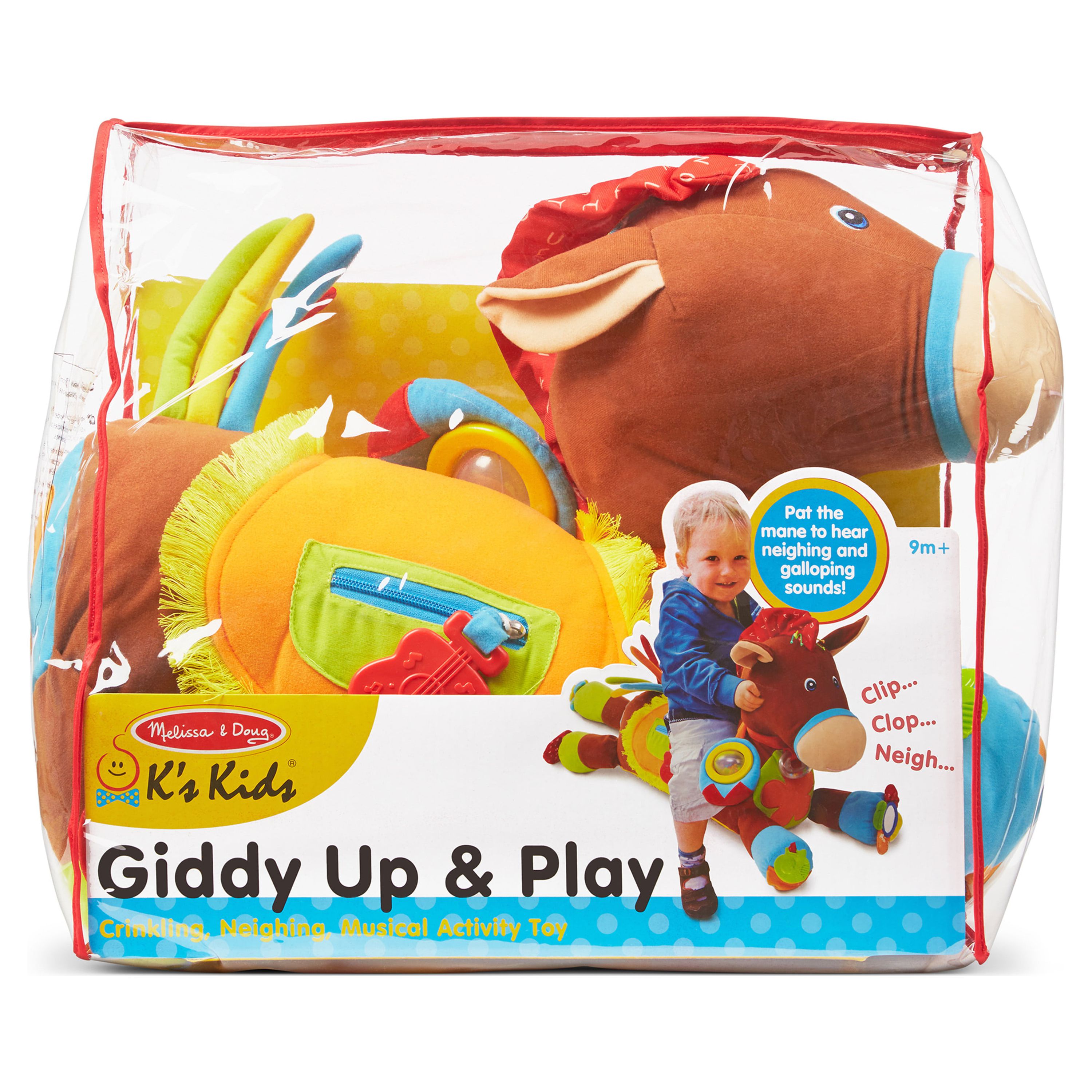 Melissa & Doug Giddy-Up and Play Baby Activity Toy - Multi-Sensory Horse - image 4 of 10