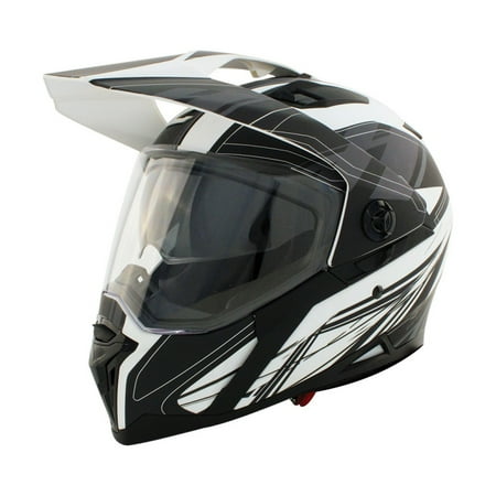 Zox Z-DS10 Urbanite Dual Sport Motorcycle Helmet Matte (Best Small Dual Sport Motorcycle)