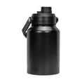 thumbnail image 2 of figatia Insulated Water Bottle Cold Water Bottle 304 Stainless Steel Large Capacity Ice Bucket Drink Bottle for Picnic Travel Camping Black 128oz, 2 of 8