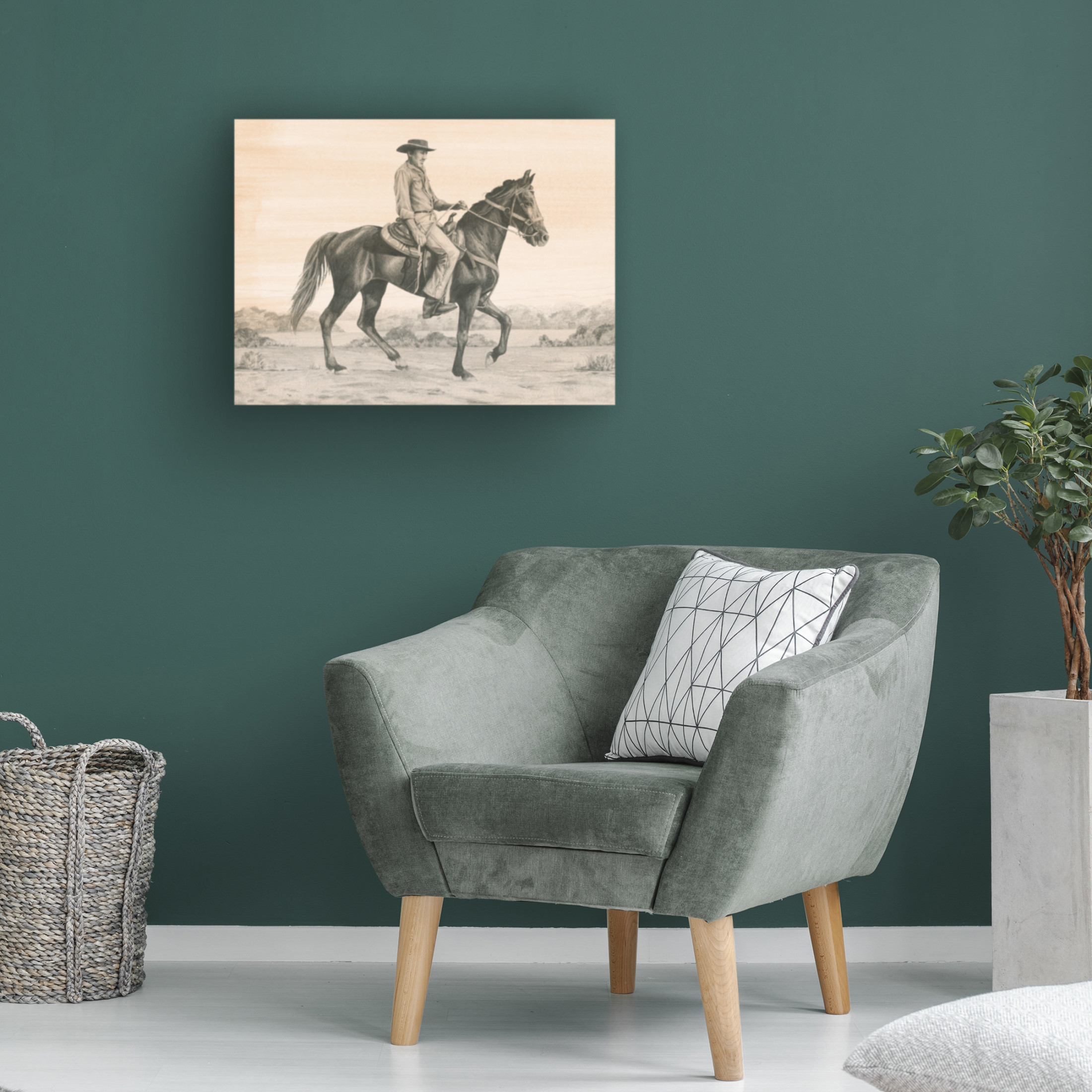 Trademark Fine Art Grace Popp  Desert Ranger I Canvas Wall Art