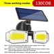 thumbnail image 1 of Luces sensor de movimiento sor para exteriores, luces de pared con movimiento sor, 500 /iluminación impermeable para jardín, pared, 130 LED CUTICAT Luces al aire libre, 1 of 8