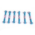 thumbnail image 4 of Servos Link, Tie Rod Set, 6pcs Réglable Tige Métal 47mm Accessoires Réglables Servo Links Tie Rod pour Voiture RC 1/10 Buggy Tourning Voiture Rouge, Violet, Noir, Bleu Foncé, Bleu Clair, 4 of 8