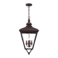 thumbnail image 2 of Livex Lighting Cambridge 4 Light Outdoor Chain Lantern, 2 of 6