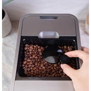 Café Affetto Automatic Espresso Machine + Milk Frother | Built-In & Adjustable Espresso Bean Grinder | One-Touch Brew in 90 Seconds | Steel Silver, 1.2 Liter