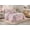 Blush Bloom, variant on BrylaneHome Bedding Lightweight All Season Florence Quilted Oversized 100% Cotton Ultra Supreme Softness Bedspread