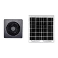 thumbnail image 4 of Accesorios para extractores de aire con energía solar: ventilación eficiente, profesional y robusta. Gris de 8 pulgadas, 4 of 9