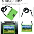 thumbnail image 3 of Kids Case for Galaxy Tab S8 /Tab S7 11 inch(Model SM-X700/X706/T870/T875), Kids Friendly Light Weight Non-Toxic EVA Shockproof Case with Stand Strap, Pencil Holder & Shoulder Belt, 3 of 6